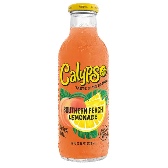 Calypso Southern Peach Lemonade 473 ml (12 Pack)