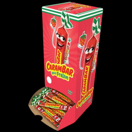 CARAMBAR Fraise 180 Pieces - V77-78