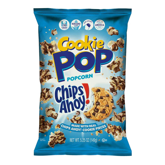 Cookie Pop Chips Ahoy Popcorn 1oz (pack 48)