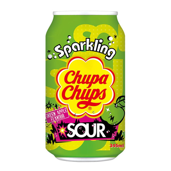 Chupa Chups Sour Apple 345ml (24 pack) - A0