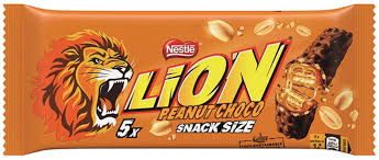 NESTLÉ Lion Peanut Choco 5x31g (155g) (15 pack)- R24