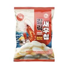 SI Shrimp Chips with Butter Garlic 50g (16 pack) - B6