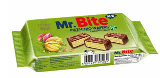 MR BITE Pistachio Wafer 38g (24 pack)