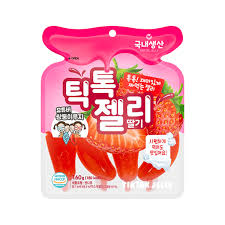 UNI Tic Toc Jelly Strawberry  160g (8 pack) - G11