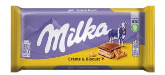 MILKA Cream & Biscuit 100g (18 pack) C4