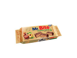 MR BITE Milk Chocolate Hazelnut Cream Wafer 38g (24 pack)