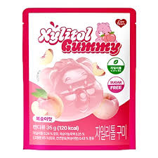 CARE BEARS Peach Sugar Free Gummy 35g (8 pack) -SOL