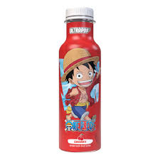 ULTRAPOP - PET Chibi One Piece Cherry - Luffy 330 ml (12 pack) - L10