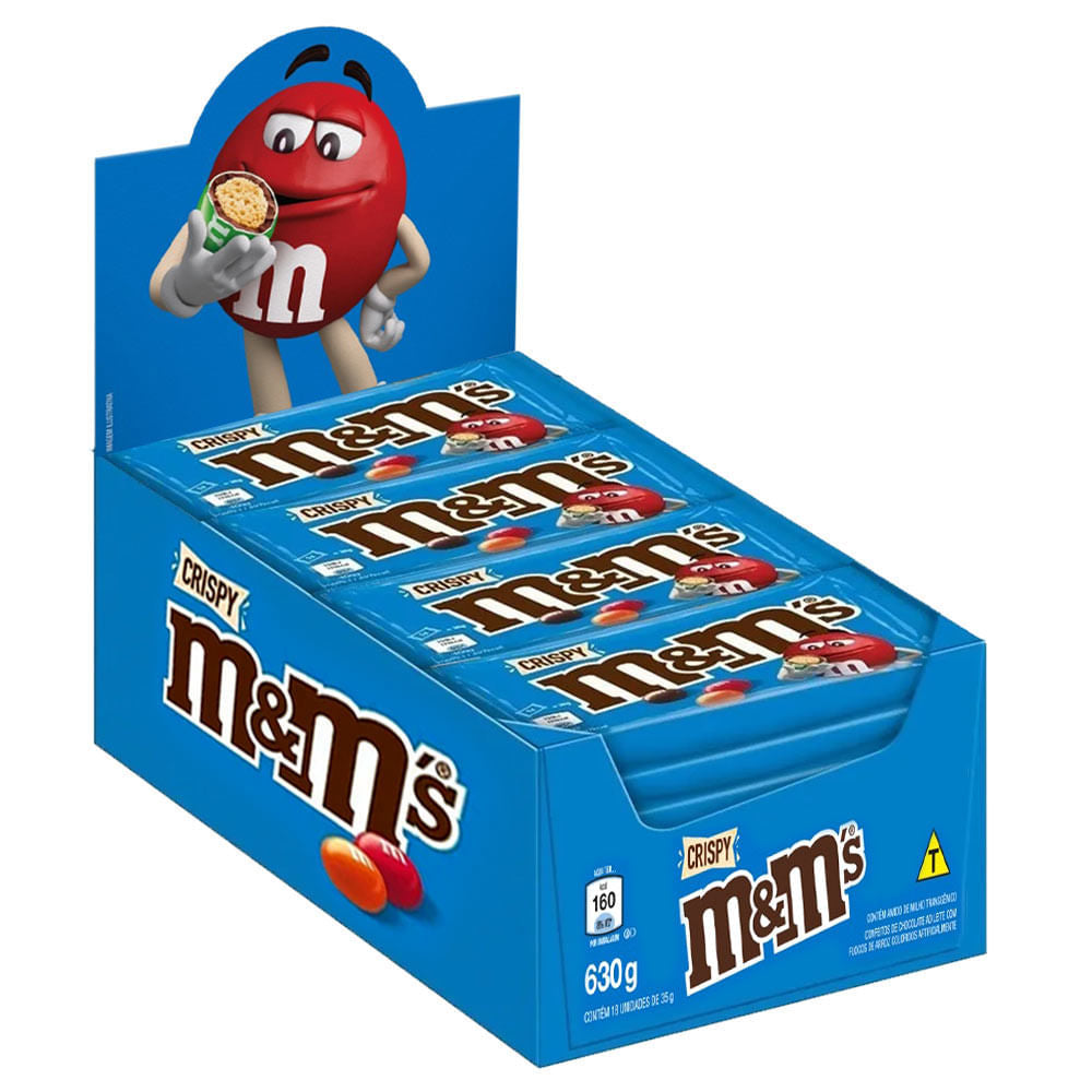 M&M's Crispy 35g (18 pack) (Brazil)
