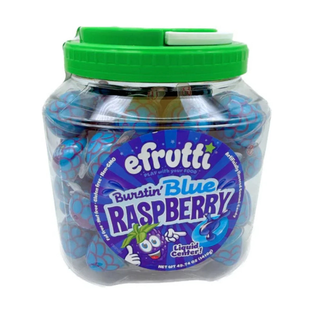 EFRUTTI Burstin’ Blue Raspberry 1,41 Kg (85 unit by Jar) - Z34