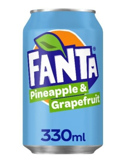 Fanta Pineapple & Grapefruit  330 ml (24 pack)