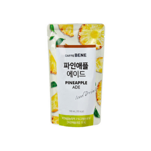 CAFFE BENE Pineapple Ade 190ml (50 pack) -