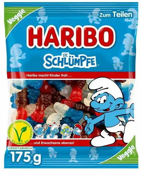 HARIBO Smurfs Vegan 175g (20 pack) - R38