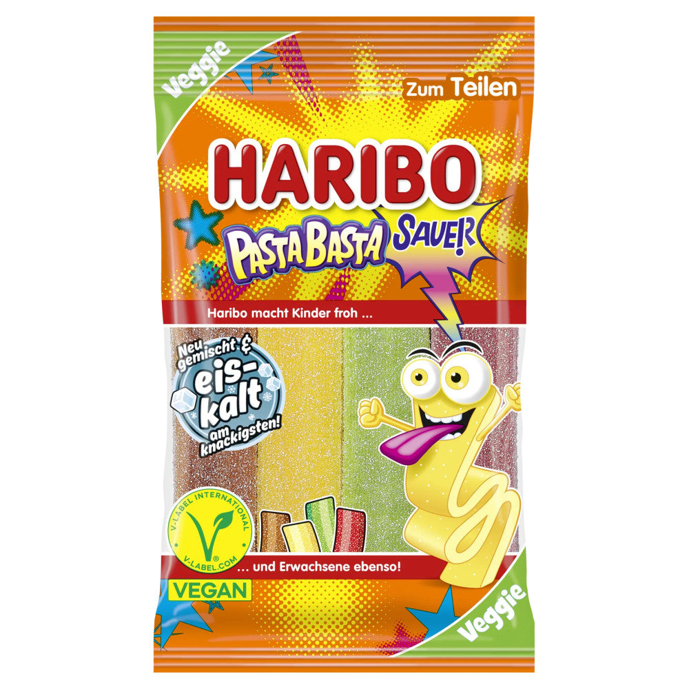 HARIBO Pasta Basta Sour 160g (18 pack) - R49