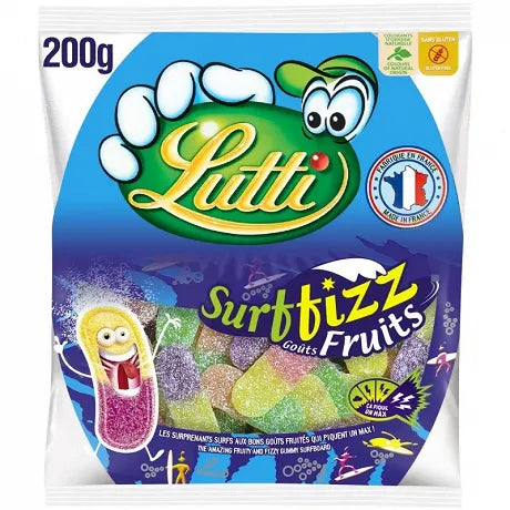 LUTTI Surfizz fruits 200g (24 pack) - Z7-12