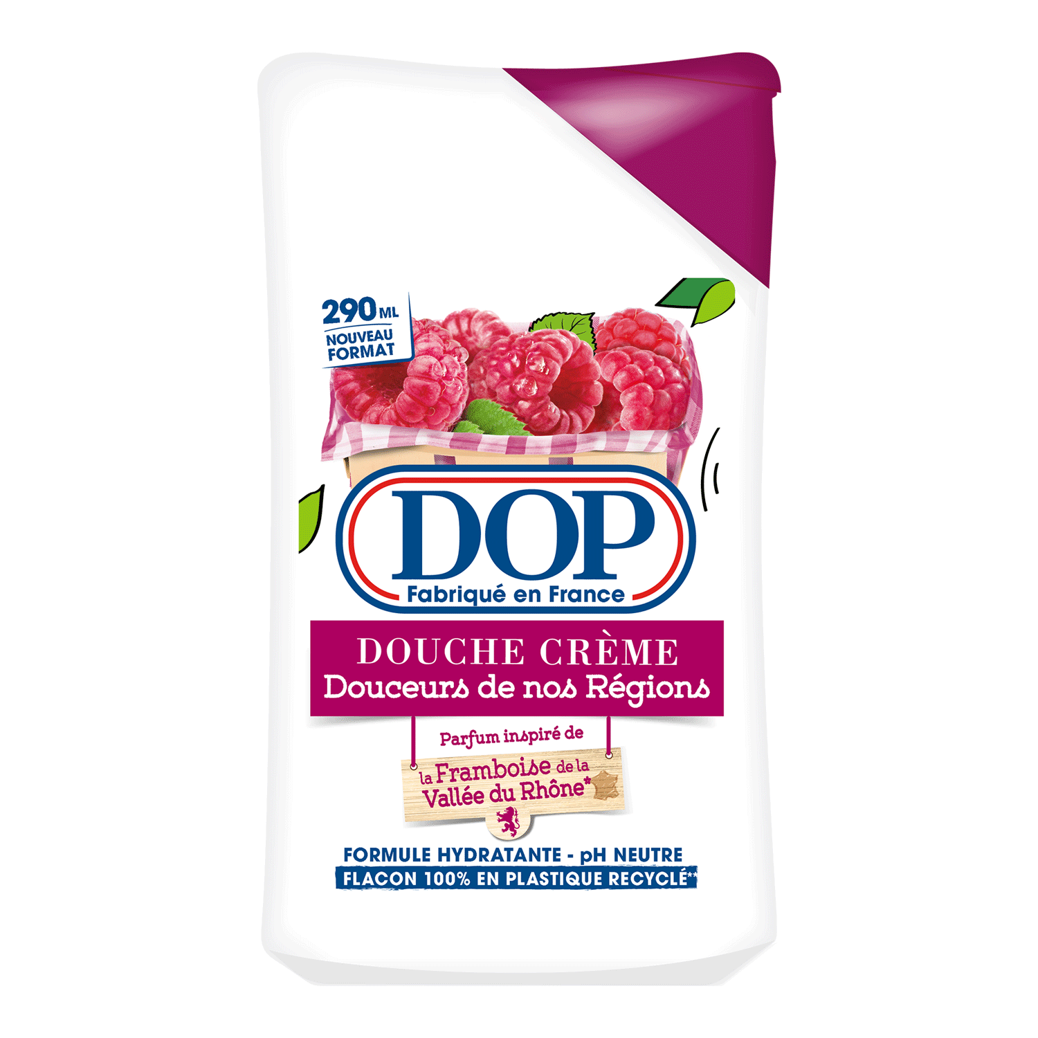 Dop Gel Douche à la Framboise 290ml  (12 pack)