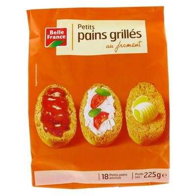 Belle France Petits Pains Suedois au Froment 225g (16 pack)