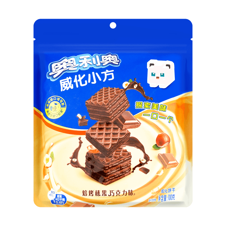Oreo Wafer Cube Roasted Hazelnut Chocolate Flavor 42g (24 pack) - F13