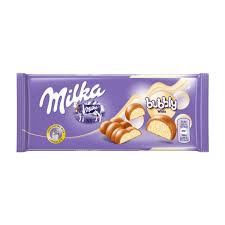 Milka Bubbly White 95g (15 pack) -K10.