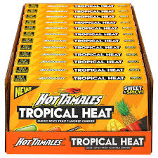 HOT TAMALES Tropical Heat – 120g (12 Pack)