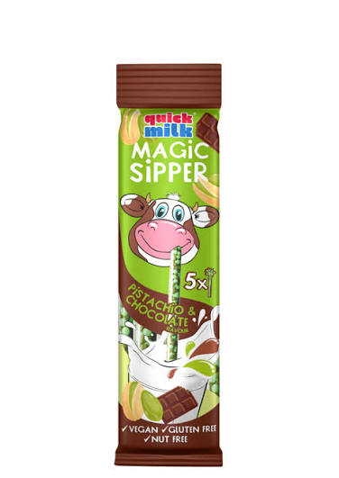 QUICK MILK Sipper Pistachio & Chocolate 30g (20 pack) - D7