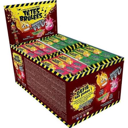 TÊTES BRÛLÉES Barres de Feu Apple Cherry 10g (150 pack) Csol
