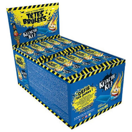 TÊTES BRÛLÉES Kitache Ki Blue  Raspberry bars 10g (150 pack) - Csol