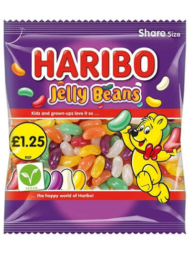HARIBO Jelly Beans 140g (12 pack) -