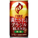 Fire Brazil Blend Coffee Less Sugar Can 185ml (30 Pack) -