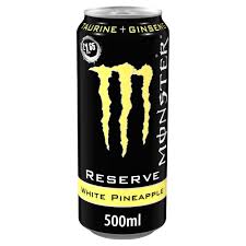 MONSTER White Pineapple 500 ml (12 Pack)