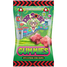 Dr. Sour Gummies Strawberry 200g (12 pack) -D32