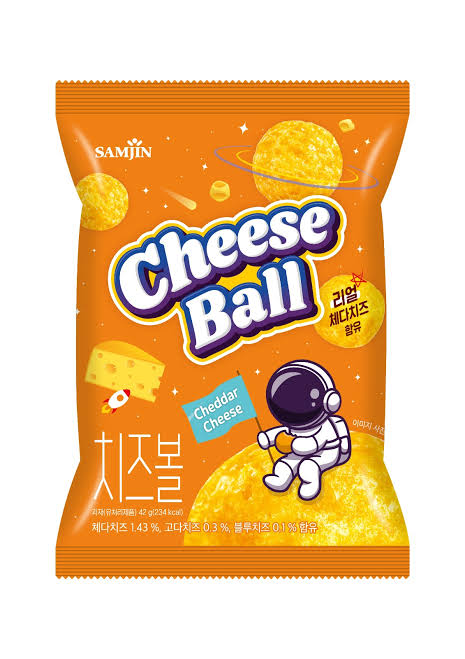 SAMJIN Cheese Ball 42g (24 Pack) -