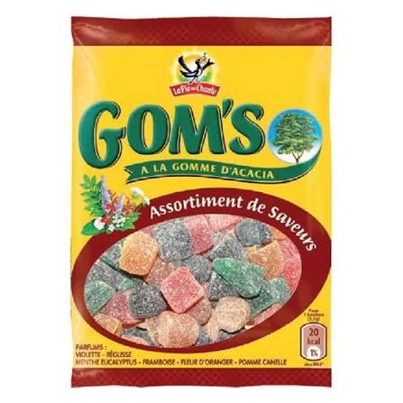 LA PIE QUI CHANTE - Gom's assortment of flavors 140g (pack 12) -C14
