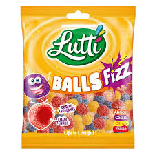 LUTTI Balls Fizz 100g (15 Pack) -B11