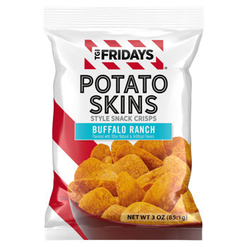 TGI FRIDAYS Potato Skins Cheddar & Bacon  85g (6 Pack) -Z127