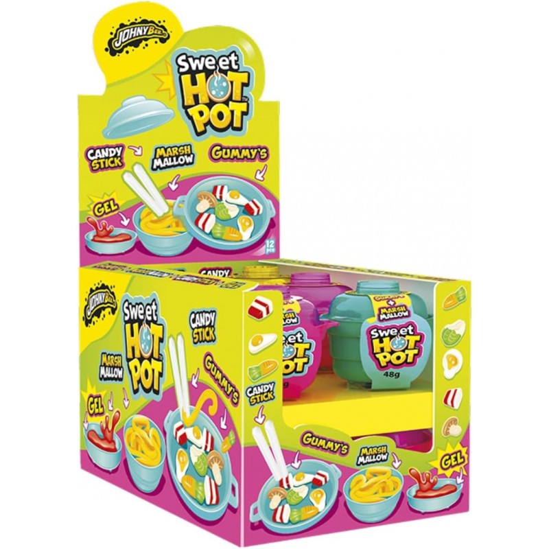 JOHNY BEE Sweet Hot Pot 48g (12 pack) - Z72