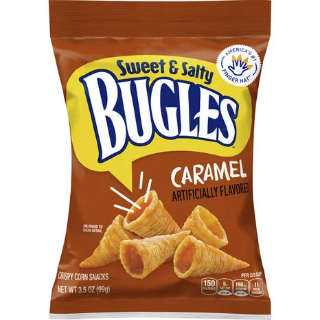 Bugles Caramel Crispy Corn 99g (7 Pack) - B29