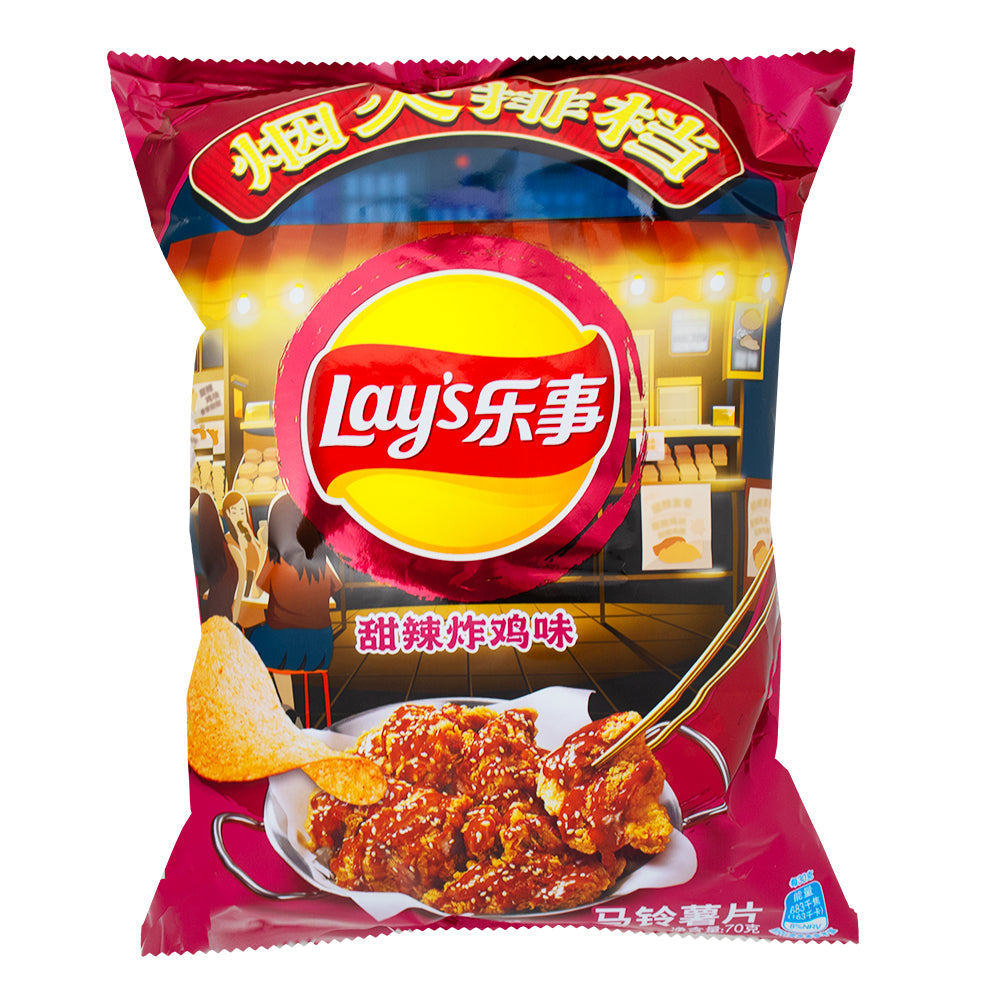 Lay's Sweet and Spicy Fried Chicken Flavor 70g (22 pack) - C2