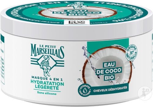 LE PETIT MARSEILLAIS Masque 4 En 1 Hydratation Légèreté Eau De Coco Bio 300ml (6 Pack)