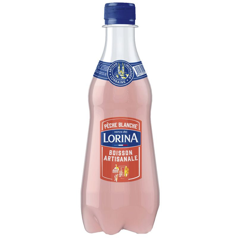 Lorina Artisanal White Peach Lemonade 12x420ml-J0