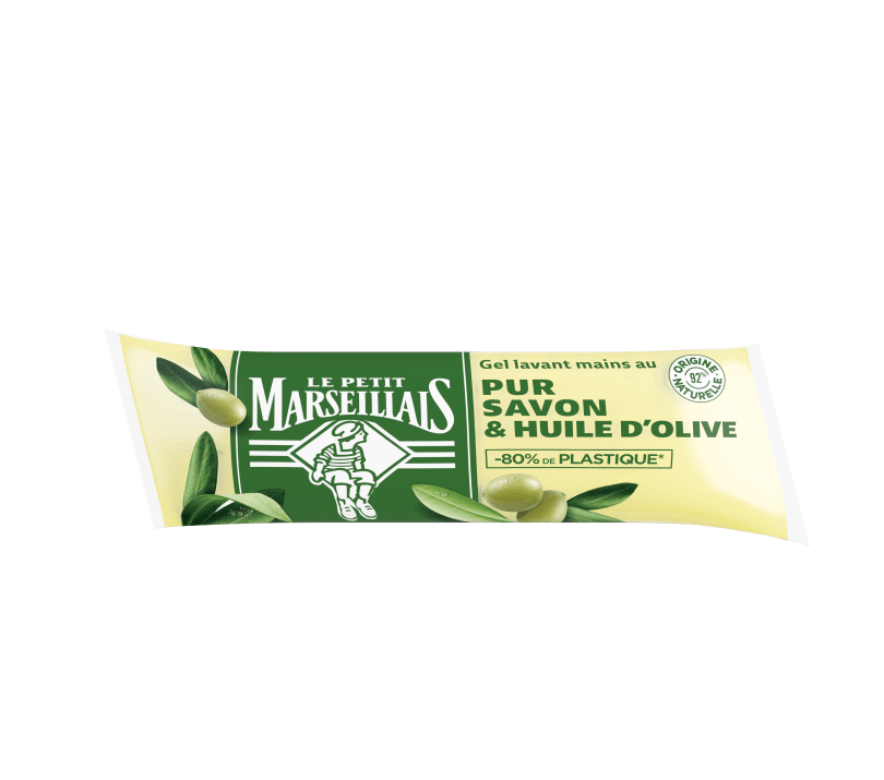 Le Petit Marseillais Recharge Gel Lavant mains au Pur Savon & Huile d’Olive 250ml (24 pack)