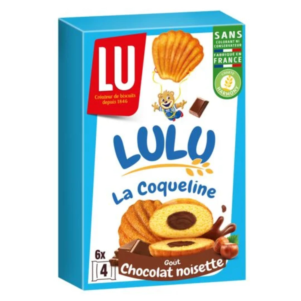 Lu La Coqueline Lulu Chocolat Noisette 165g (16 pack) - X06