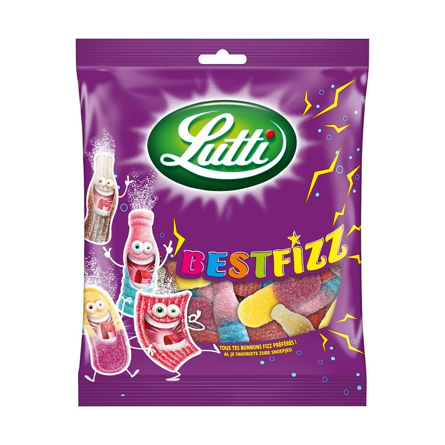 LUTTI BUBBLIZZ 250G (paquet de 24) N-1 