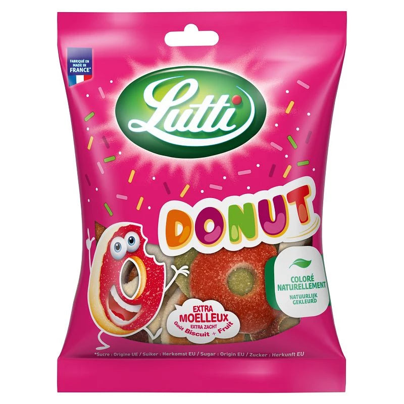 LUTTI Donut 100G (18 pack)- France -V33