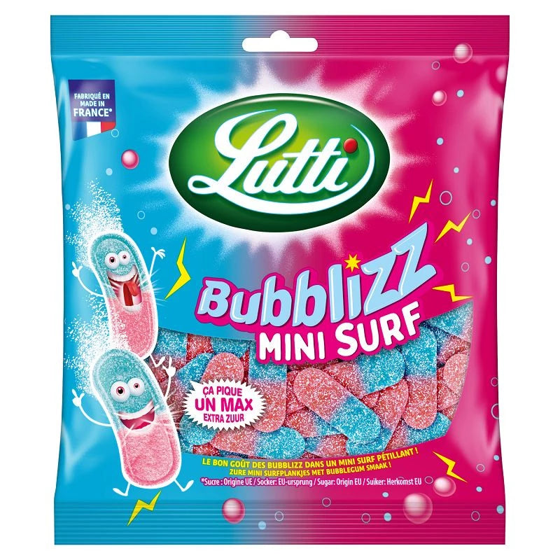 LUTTI Bublizz mini surf 100G (18 pack) - France- V35