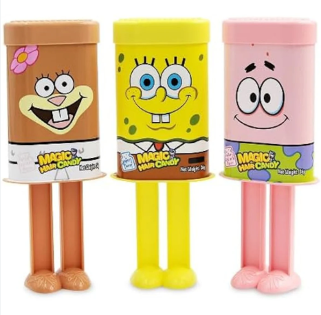 SpongeBob Magic Hair Candy 36g (12 Pack) - D7