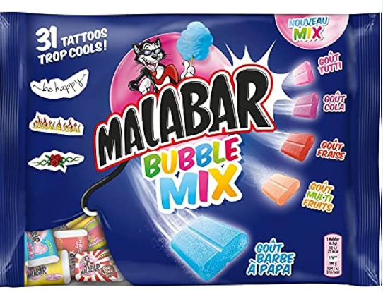 MALABAR Bubble mix 214g (20 pack)  -