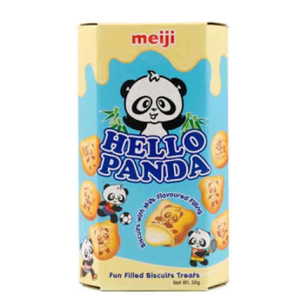 Meiji Hello Panda Milk Biscuits 43g ( 10 pack) - WAS.