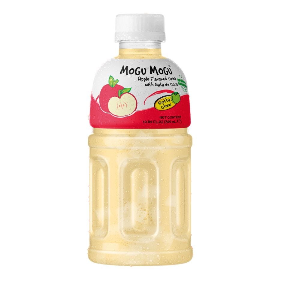 Mogu Mogu Apple Flavored Drink 320ml (24 pack)-B0