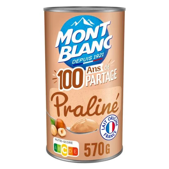 Mont Blanc Praliné 570g (12 pack)